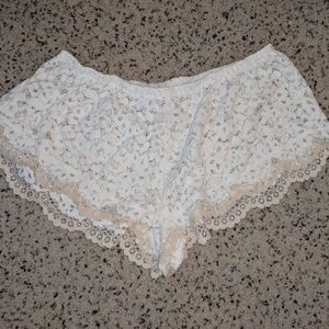 Victorias secret lace shorts